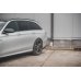 Накладки сплиттеры боковые на задний бампер на Mercedes E W213 E63 AMG